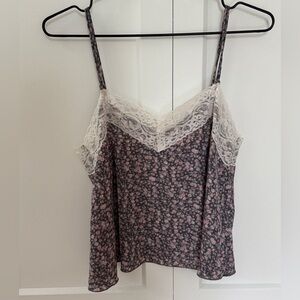 floral lace camisole